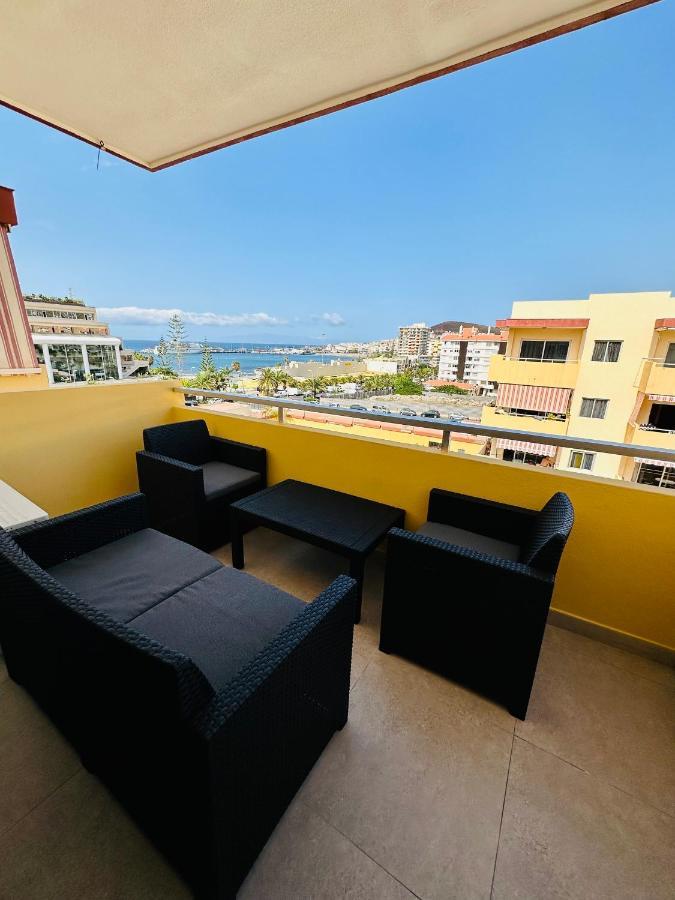 Newly Renovated Vistas Muelle De Los Cristianos Pier View Free Wifi アロナ エクステリア 写真
