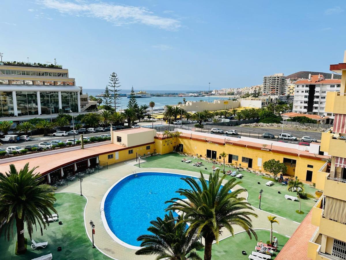 Newly Renovated Vistas Muelle De Los Cristianos Pier View Free Wifi アロナ エクステリア 写真