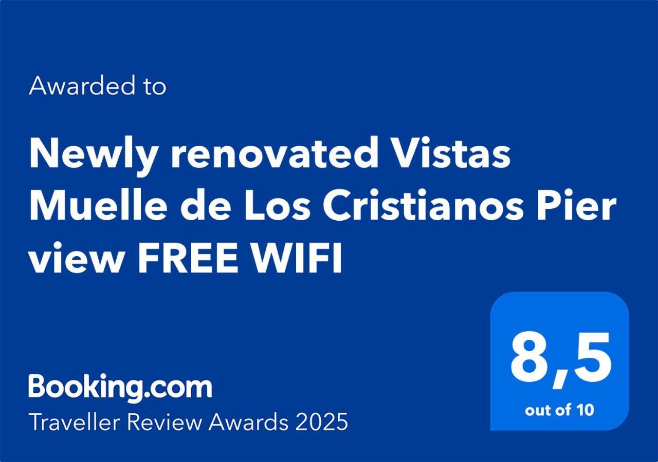 Newly Renovated Vistas Muelle De Los Cristianos Pier View Free Wifi アロナ エクステリア 写真